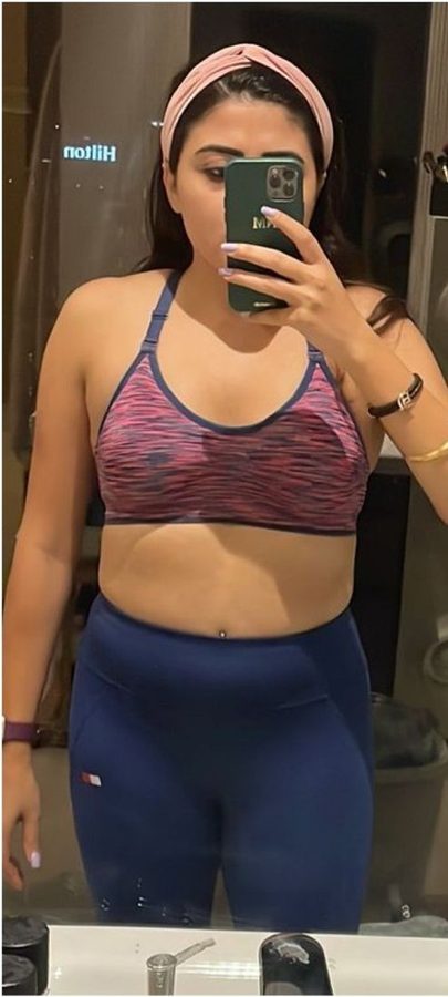 Client before — Progressive fat loss, 16 weeks